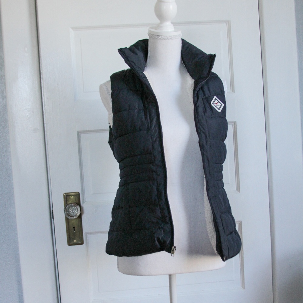 Hollister Navy Blue Vest